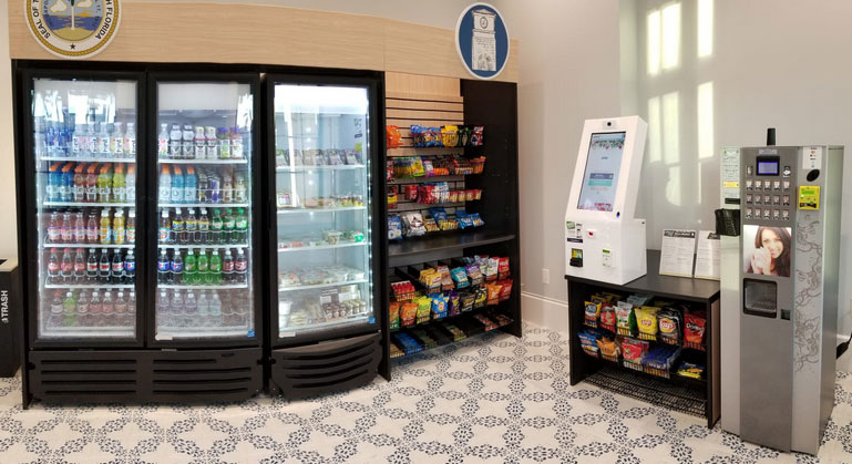 Custom branded luxury vending solution
